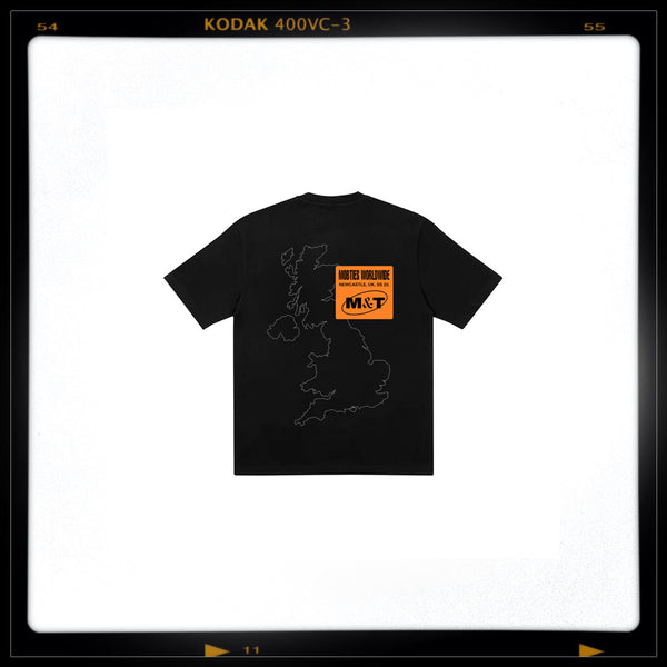 Black Where & When T-Shirt